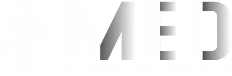 MED Courses Conference Logo white